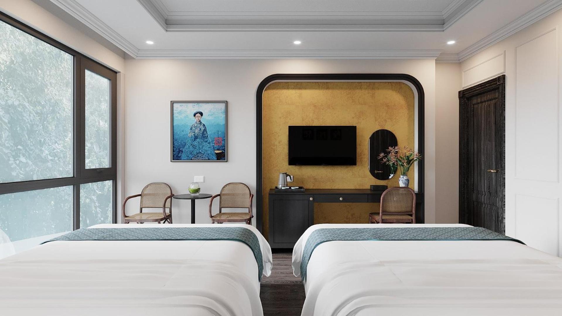 Dai Thuy Hotel Dong Khe Sau الغرفة الصورة